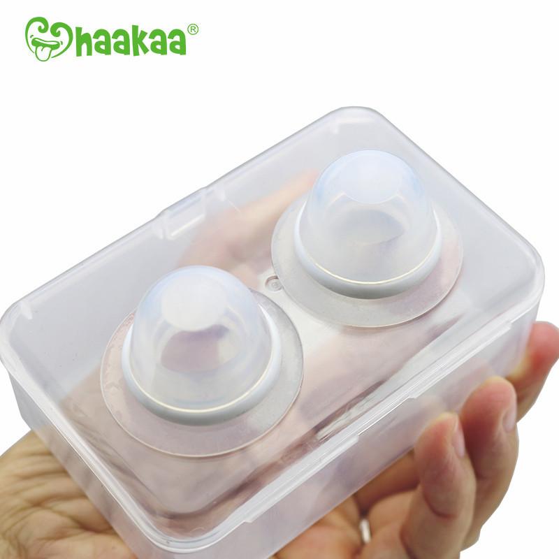 Haakaa Silicone Inverted Nipple Corrector 2 pk (Min. of 2 , multiples of 2) - MAIGHAN DISTRIBUTION CANADA