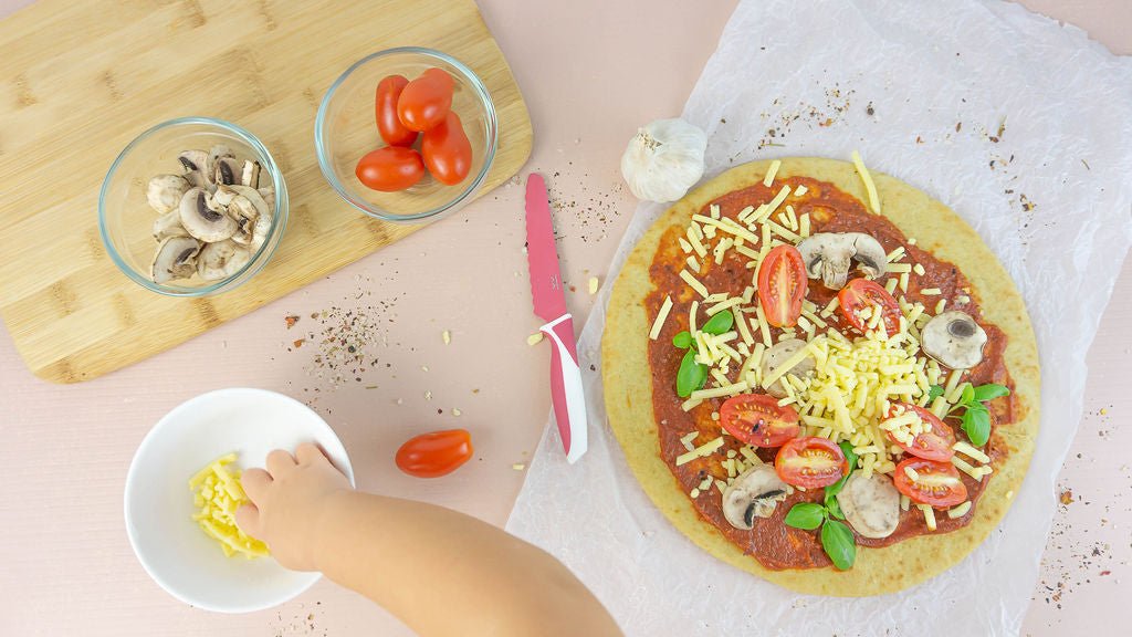 Kiddikutter Child Safe Knife Dusty Pink (Min. of 2 PK, multiples of 2 PK) - MAIGHAN DISTRIBUTION CANADA