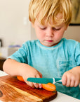 Kiddikutter Child Safe Knife Green (Min. of 2 PK, multiples of 2 PK) - MAIGHAN DISTRIBUTION CANADA