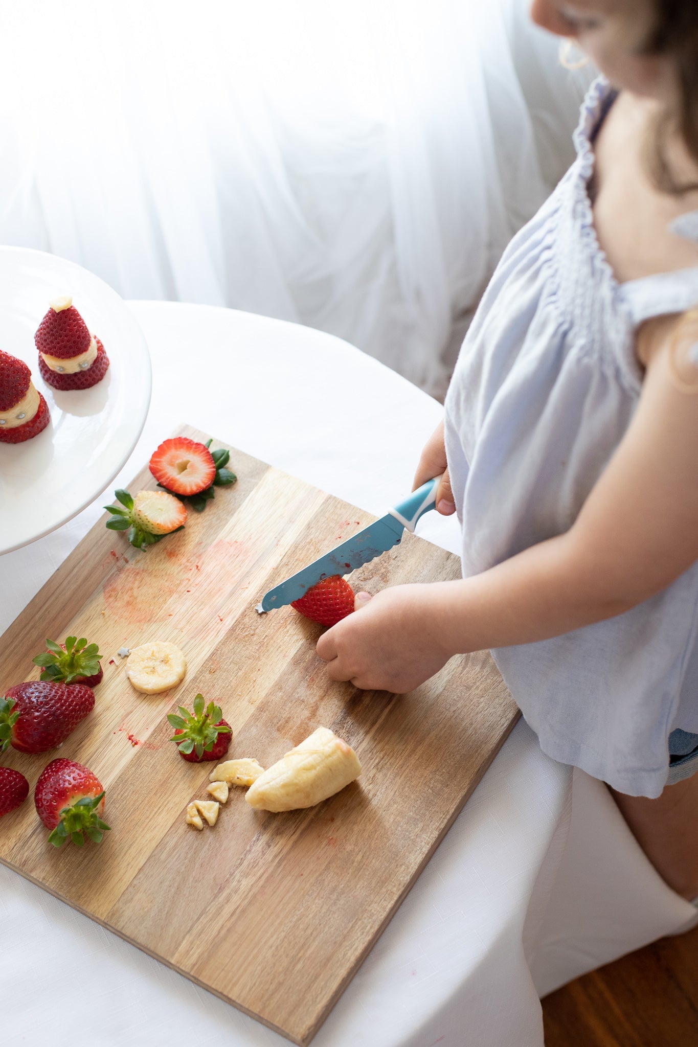 Kiddikutter Child Safe Knife Sky Blue (Min. of 2 PK, multiples of 2 PK) - MAIGHAN DISTRIBUTION CANADA