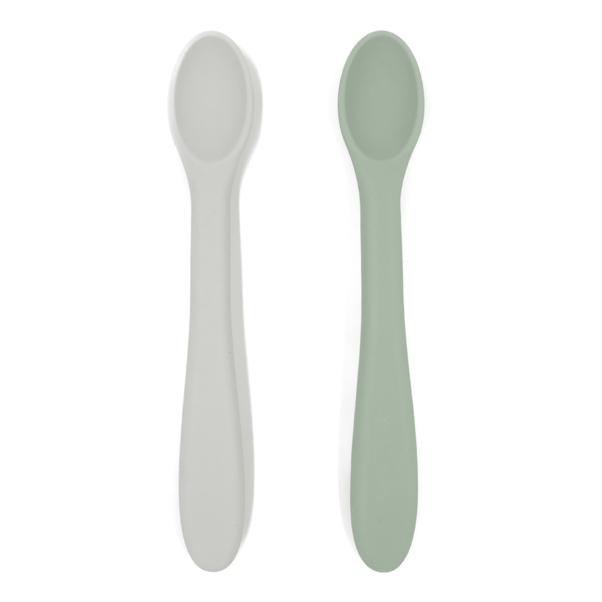 noüka Feeding Spoon Set - Leaf/Light Storm (Min. of 2 PK, Multiples of 2 PK) - MAIGHAN DISTRIBUTION CANADA