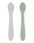 noüka Feeding Spoon Set - Leaf/Light Storm (Min. of 2 PK, Multiples of 2 PK) - MAIGHAN DISTRIBUTION CANADA