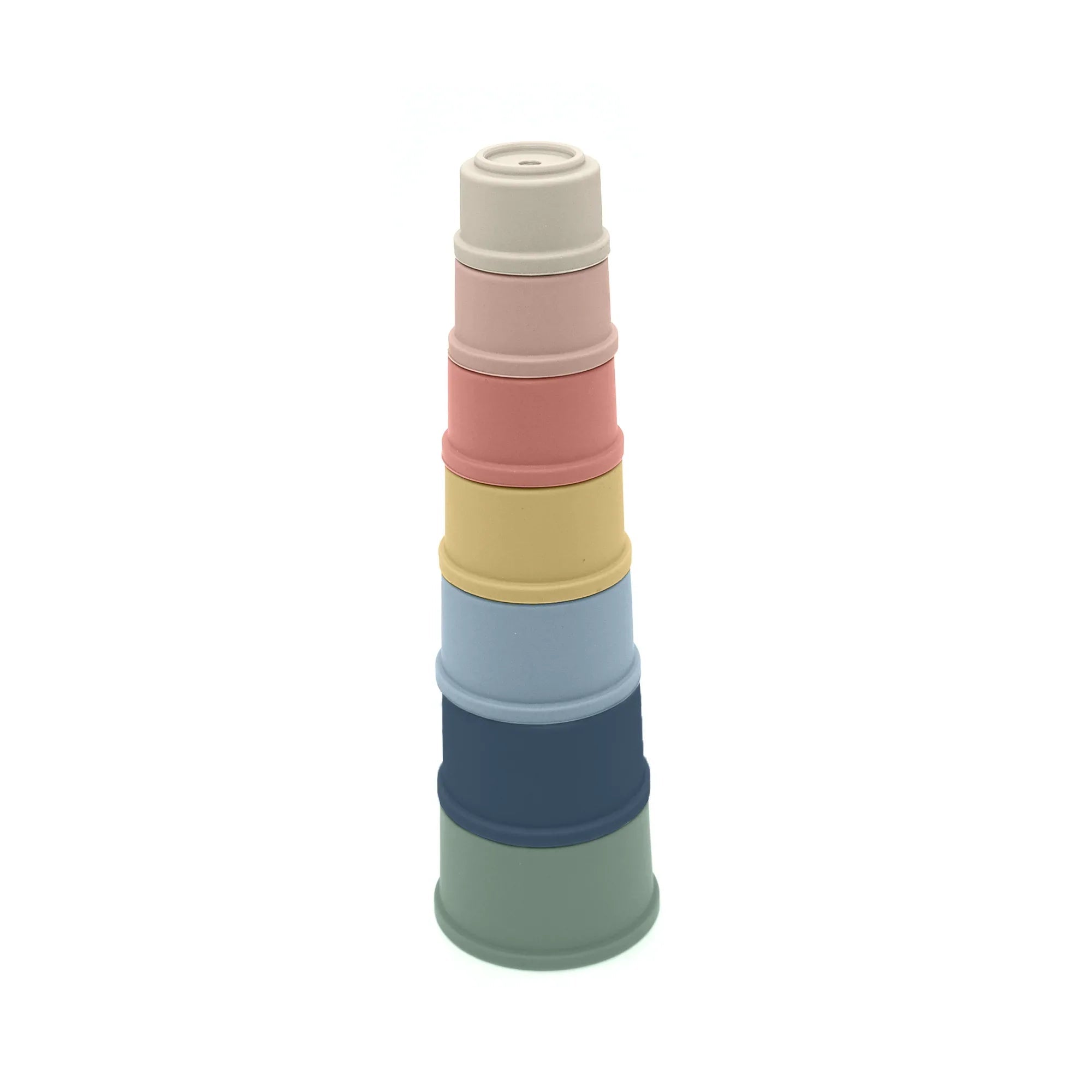 noüka Stacking Cups - Sky Set (Sold in Case of 2, Qty of 1=2 products) - MAIGHAN DISTRIBUTION CANADA