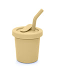 noüka Straw Cup 6 OZ - Butter (Min. of 2 PK, Multiples of 2 PK) - MAIGHAN DISTRIBUTION CANADA