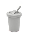 noüka Straw Cup 8 OZ - Light Storm (Min. of 2 PK, Multiples of 2 PK) - MAIGHAN DISTRIBUTION CANADA