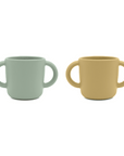 noüka Training Cup 2 Pack - Butter/Leaf (Min. Of 2 PK, Multiples of 2 PK) - MAIGHAN DISTRIBUTION CANADA