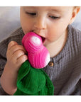 Oli & Carol Mini Doudou Teether - Ramona The Radish (Min. of 2 PK, multiples of 2 PK) - MAIGHAN DISTRIBUTION CANADA