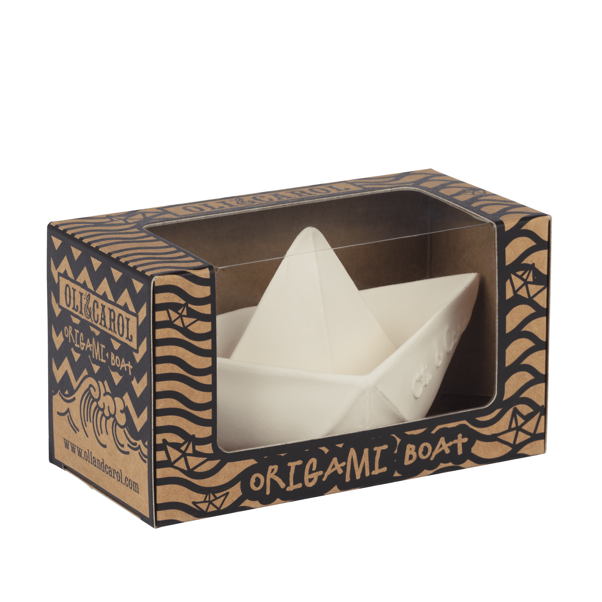 Oli & Carol Origami Boat White (Min. of 2 PK, multiples of 2 PK) - MAIGHAN DISTRIBUTION CANADA