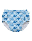 Pull - up Reusable Absorbent Swimsuit Diaper Light Blue Anchor Whale (Min. of 1, multiples of 1) - MAIGHAN DISTRIBUTION CANADA