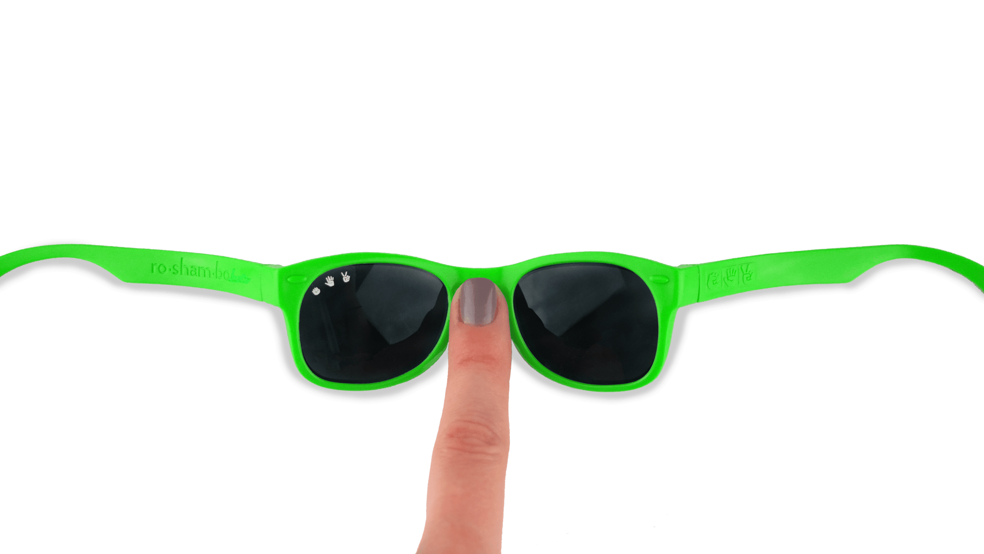 Ro Sham Bo Slimer Neon Green Shades (Min. of 2 Per Color/Style, multiples of 2) - MAIGHAN DISTRIBUTION CANADA