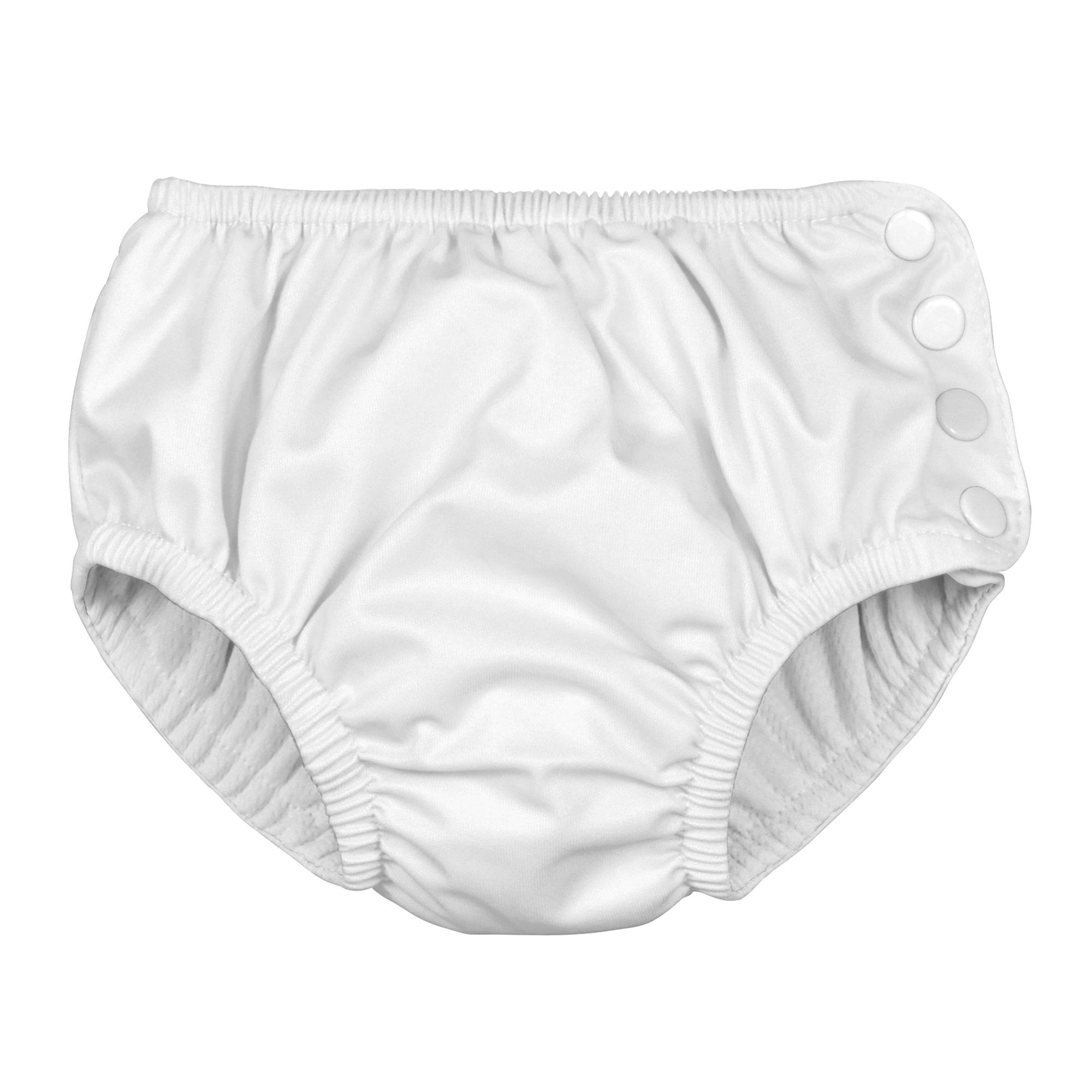 Snap Reusable Absorbent Swim Diaper - White (Min. of 2, multiples of 2) - MAIGHAN DISTRIBUTION CANADA