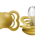 BIBS Pacifier SUPREME Silicone 2 PK Mustard (Min. of 2 PK, multiples of 2 PK)